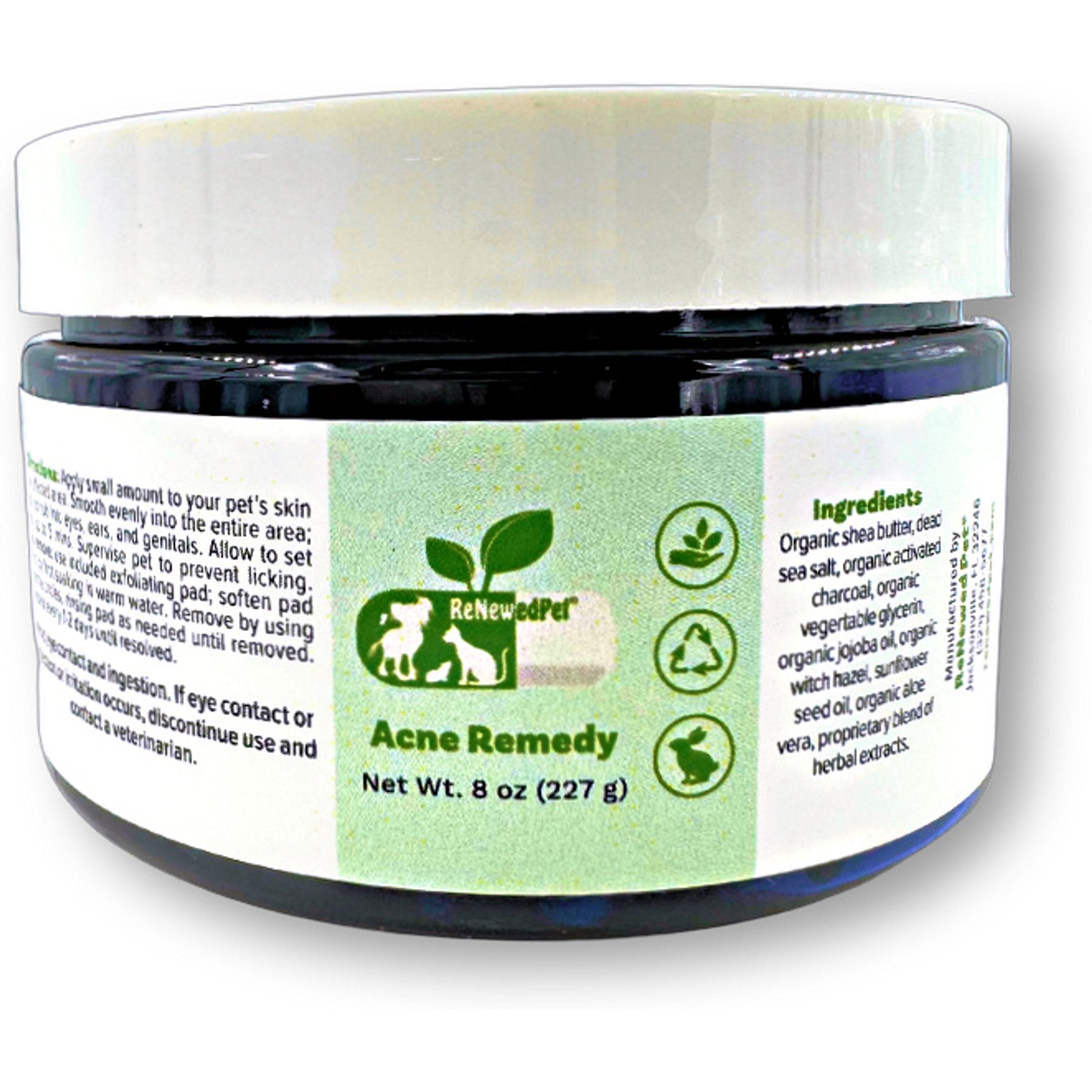 RenewedPet Exfoliating Cat Acne Remedy, 8-fl oz tub