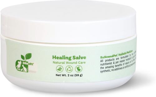 Show full view: RenewedPet Healing Salve Pet Skin Care Treatment, 2-oz jar slide 4 of 5