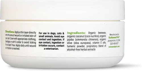 Show full view: RenewedPet Healing Salve Pet Skin Care Treatment, 2-oz jar slide 2 of 5