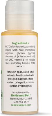 Show full view: RenewedPet Pet Ear Cleaning Drops, 2-fl oz bottle slide 3 of 5