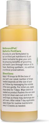 Show full view: RenewedPet Pet Ear Cleaning Drops, 4-fl oz bottle slide 3 of 4