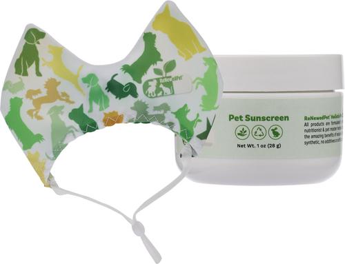 Show full view: RenewedPet Sun Safe Organic Dog Skin Care Treatment, 1-oz jar, Small Sun Cap slide 6 of 6