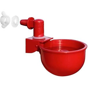 RentACoop DIY Waterer Auto-Fill Cups with Inserts, 2 count