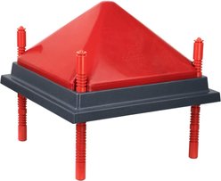RentACoop Chick Brooder Heating Plate & Anti-Roost Cone Set, 10" x 10", 15-W