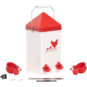 RentACoop Automatic Chicken Waterer, 1-gal