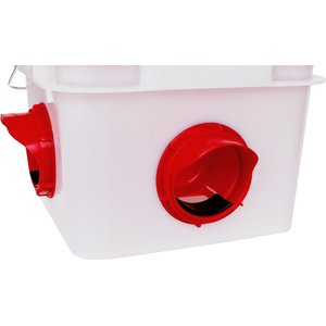 RentACoop Chick2Chicken 4-Port Feeder, 10-lb