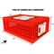 Show in main carousel: RentACoop Stackable Poultry Carrier Crate, 4 count slide 5 of 7