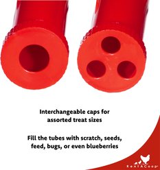 RentACoop Chicken Treat Dispenser Tubes, 2 count slide 2 of 5