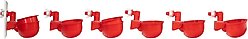 RentACoop Chicken Water Cup Waterer Kit, 7 count