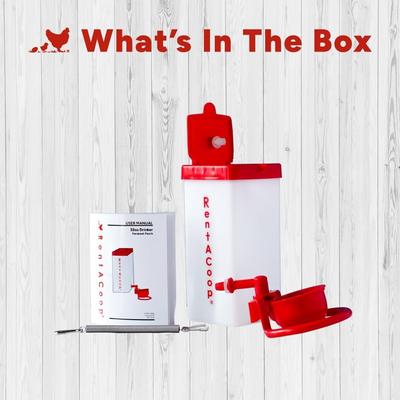 Show full view: RentACoop Autofill Bird Drinker Cup with Perch, 32-oz slide 4 of 4