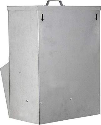 Show full view: RentACoop Weatherproof Galvanized Chicken Trough Feeder, 25-lb slide 3 of 7