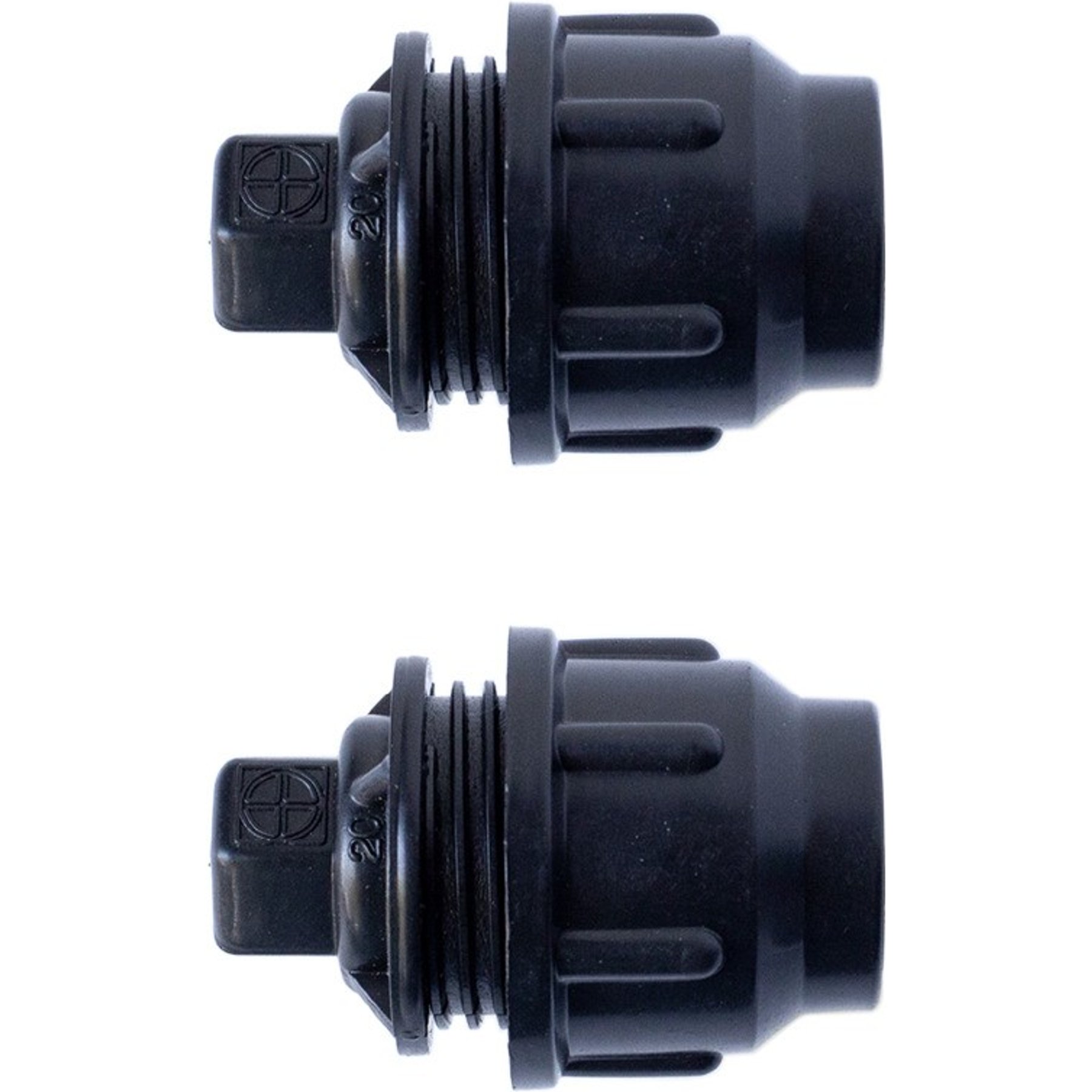 RentACoop S.N.A.P. Chicken Watering System Glueless End Caps, 2 count