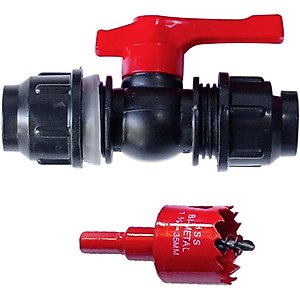 RentACoop S.N.A.P. Chicken Watering System Glueless Shut-Off Valve Kit