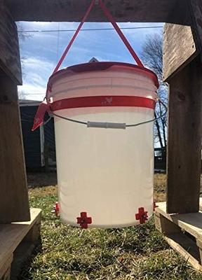 Show full view: RentACoop Hanging Strap for Chicken Waterers & Feeders slide 2 of 4