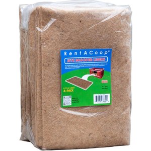 RentACoop Jute Chicken Brooder Liners, 4 count, Small