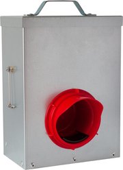 RentACoop Chick2Chicken Medium Port Chicken Feeder with Cover, 3-lb