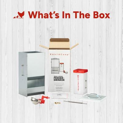 Show full view: RAC Paws by RentACoop Metallic Small Pet Set, 5lb slide 5 of 6