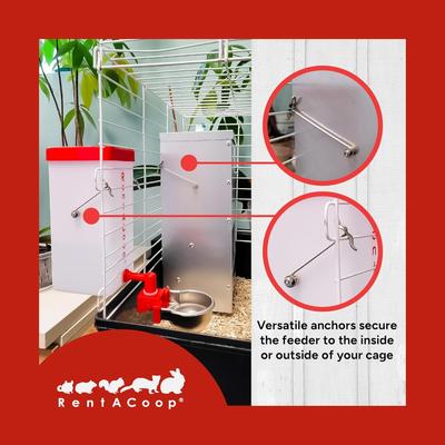 Show full view: RAC Paws by RentACoop Metallic Small Pet Set, 5lb slide 4 of 6