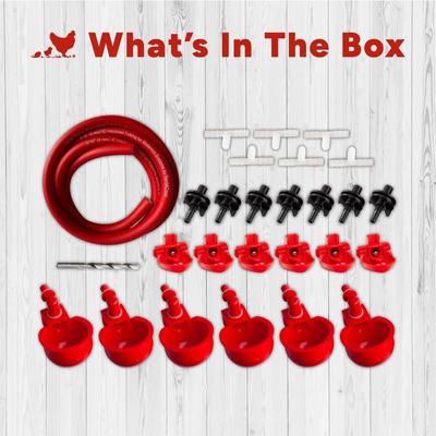 Show full view: RentACoop DIY Sip Station Chicken Watering System Starter Kit slide 8 of 8