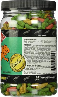 Show full view: Rep-Cal Adult Bearded Dragon Food, 8-oz jar slide 2 of 5