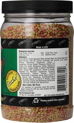 Show full view: Rep-Cal Aquatic Turtle Food, 15-oz jar slide 2 of 5