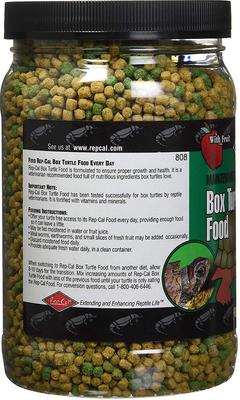 Show full view: Rep-Cal Box Turtle Food, 12-oz jar slide 2 of 6