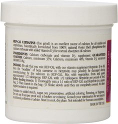 Rep-Cal Calcium with Vitamin D3 Ultrafine Powder Reptile Supplement, 3.3-oz jar slide 2 of 5