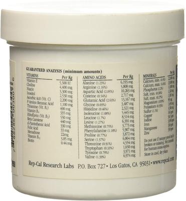 Show full view: Rep-Cal Herptivite with Beta Carotene Multivitamin Reptile Supplement, 3.3-oz jar slide 2 of 5