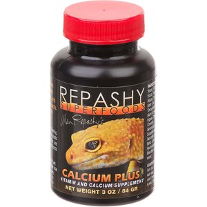 Repashy Superfoods Calcium Plus Reptile Supplement, 3-oz bottle
