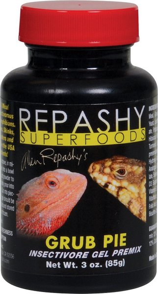 Show full view: Repashy Superfoods Grub Pie Gel Premix Reptile & Amphibian Food, 3-oz bottle slide 1 of 3