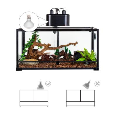 Show full view: REPTI ZOO 100W Sun Basking Reptile Terrarium Lamp slide 6 of 8