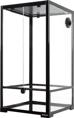 Show full view: REPTI ZOO 33-gal Full Tempered Glass Reptile Terrarium Habitat, Black slide 3 of 7