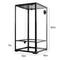 Show in main carousel: REPTI ZOO 33-gal Full Tempered Glass Reptile Terrarium Habitat, Black slide 4 of 7