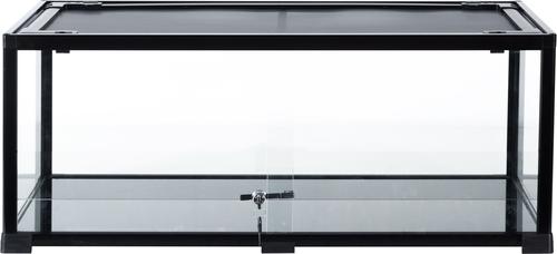 Show full view: REPTI ZOO 40-gal Full Glass Reptile Terrarium, Black slide 2 of 8