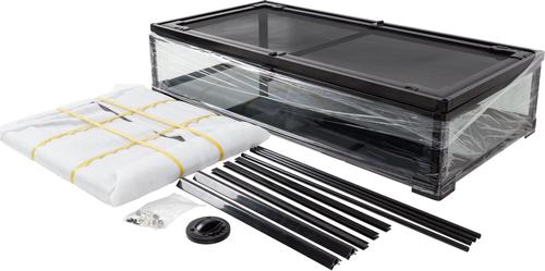 Show full view: REPTI ZOO 67-gal Full Tempered Glass Reptile Terrarium, Black slide 6 of 6