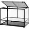 Show in main carousel: REPTI ZOO 90-gal Full Tempered Glass Reptile Terrarium with Double Swing Doors Reptile Habitat, Black slide 5 of 9