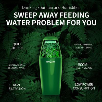 Show full view: REPTI ZOO Automatic Reptile Feeder, Green slide 3 of 8