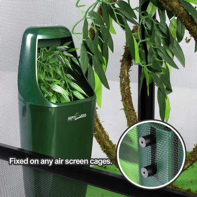 Show full view: REPTI ZOO Automatic Reptile Feeder, Green slide 6 of 8