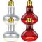 Show in main carousel: REPTI ZOO Basking Spot Lamp & Nocturnal Infrared Heat Lamp-100W Reptile Bulb, Multicolor, 4 count slide 1 of 7