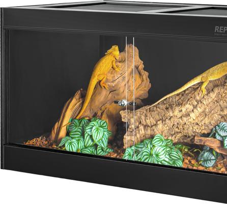 Show full view: REPTI ZOO Black PVC Reptile Terrarium, 120-gal slide 3 of 8