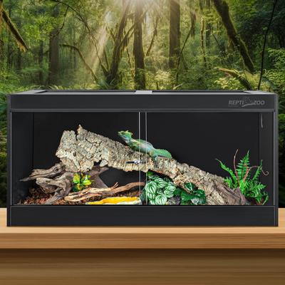 Show full view: REPTI ZOO Black PVC Reptile Terrarium, 120-gal slide 6 of 8