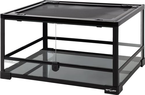 Show full view: REPTI ZOO Double Hinge Door Reptile Glass Terrarium, 24-gal slide 2 of 8