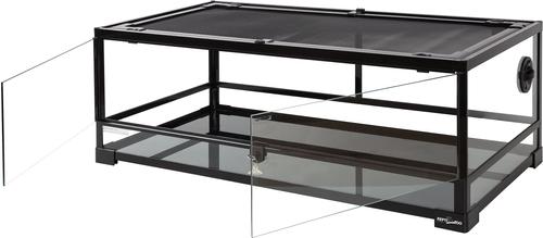 Show full view: REPTI ZOO Double Hinge Glass Reptile Terrarium, 35-gal slide 3 of 8