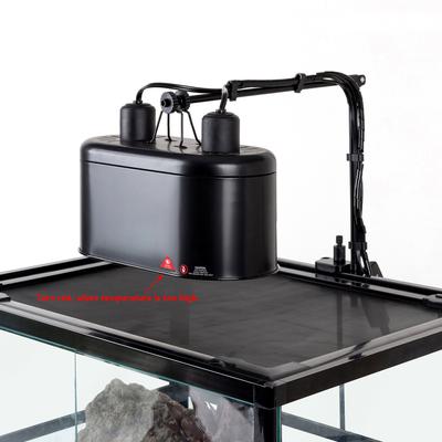 Show full view: REPTI ZOO Dual Dome Reptile Heat Lighting Kit slide 5 of 9