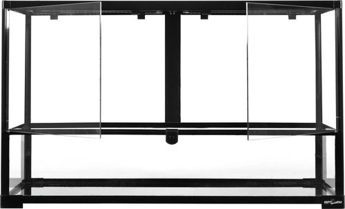 Show full view: REPTI ZOO Full Tempered Glass Double Swing Doors Reptile Terrarium, 60-gal slide 2 of 8