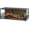 Show in main carousel: REPTI ZOO Glass Reptile Terrarium Sliding Doors with Screen Ventilation, Black, 64-gal slide 1 of 9