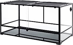 REPTI ZOO Large Glass Reptile Terrarium, 120-gal slide 2 of 5