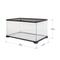 Show in main carousel: REPTI ZOO Mini 10-gallon Reptile Glass Terrarium, Black slide 6 of 8