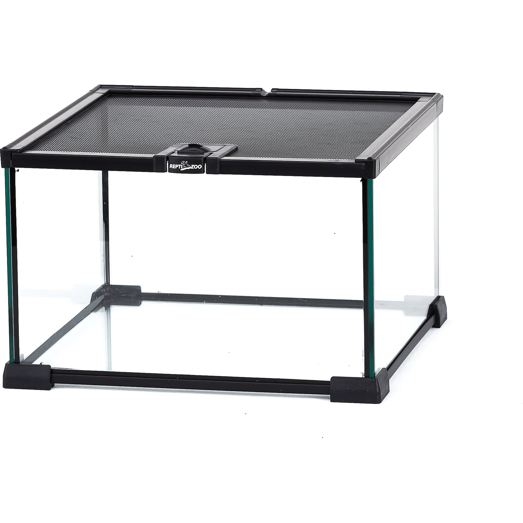 REPTI ZOO Mini Glass Reptile Terrarium Tank, 12 x 12 x 8