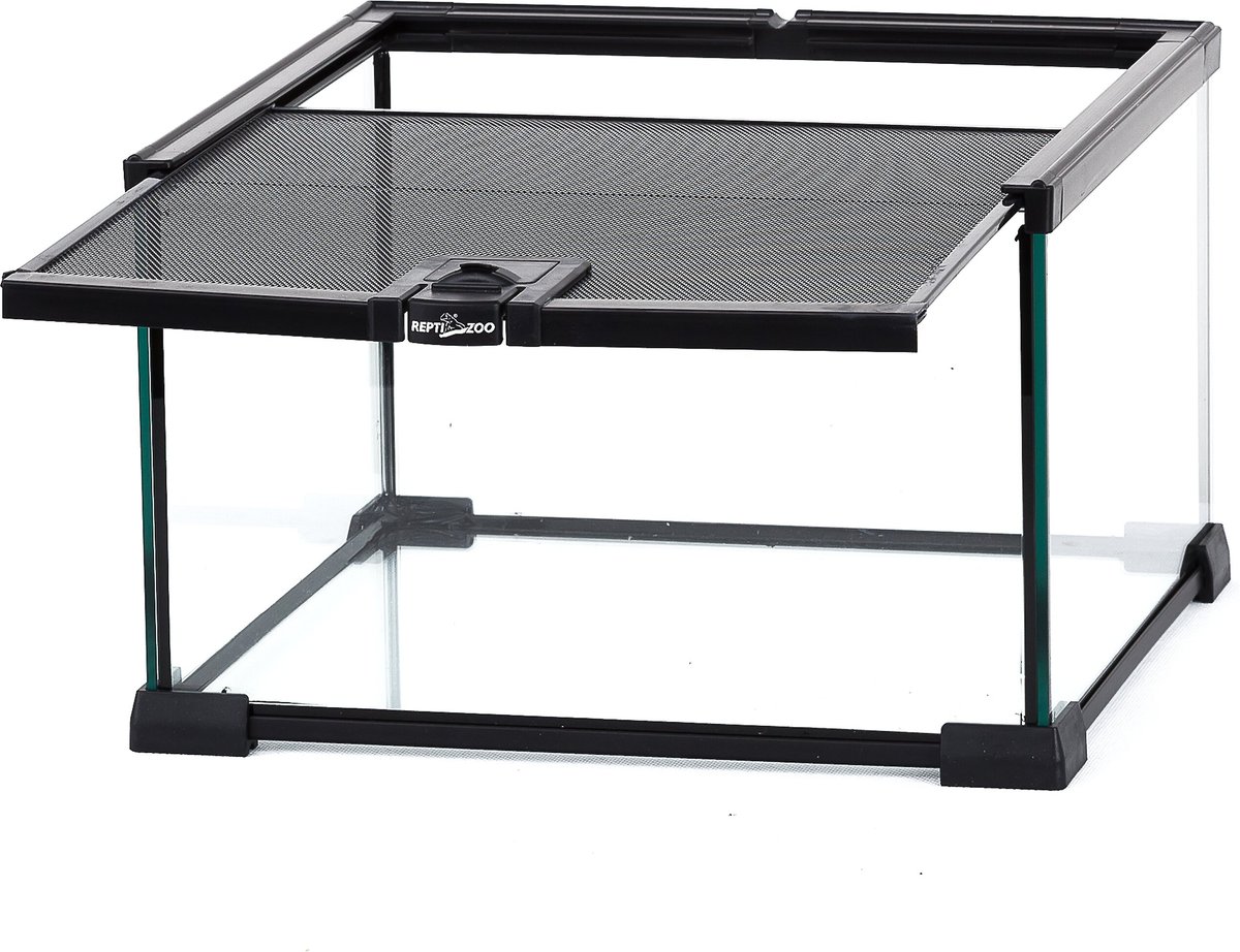 REPTI ZOO Mini Glass Reptile Terrarium Tank